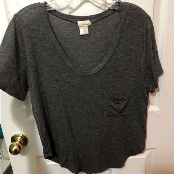 Grey Flowy tee - Picture 2 of 2